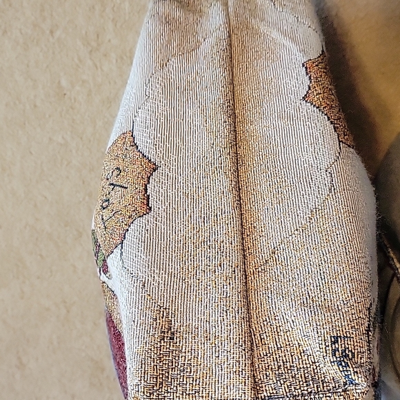 Snowman Tapestry Tote Bag Handmade by Rosa - Picture 5 of 5